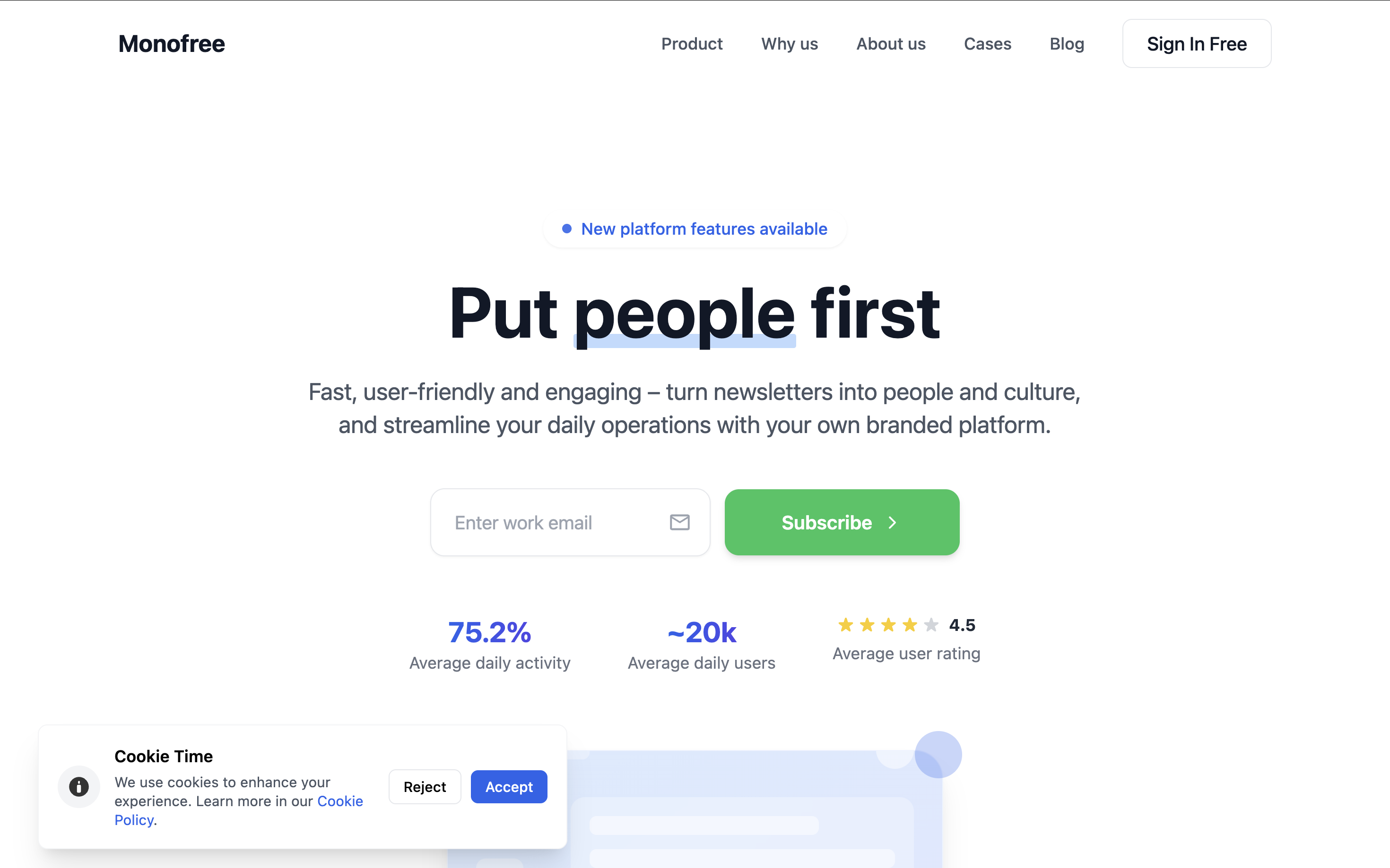 MonoFree Newsletter